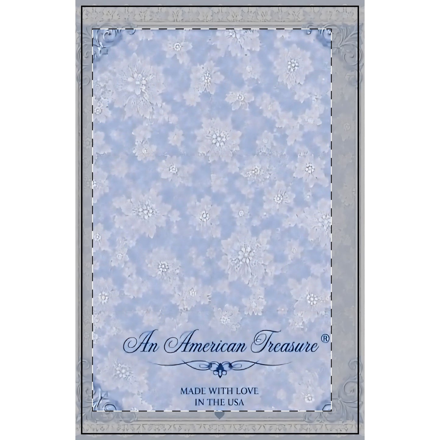 RattaCutie Couture Limited Edition Photo Spiral Notebook - Cute Brown & White Rat on Blue Floral Dotted Journal