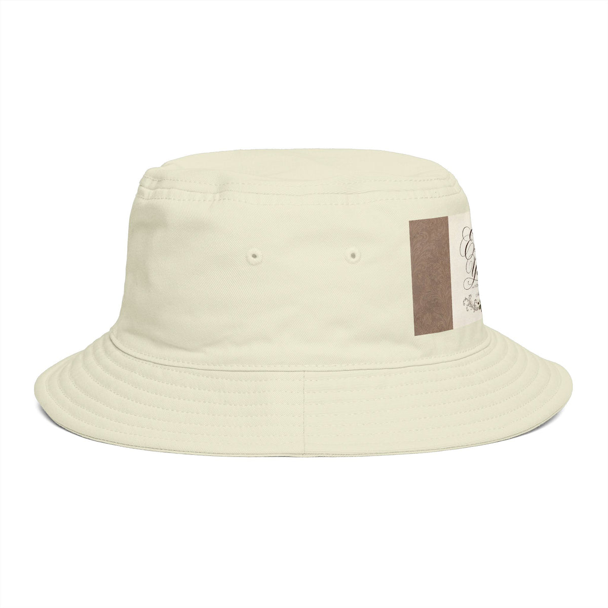 Express Yourself Couture Collection Coffee Patch Bucket Hat — Vintage Café Vibe, Casual Sun Hat for Coffee Lovers - Collection One - Style One