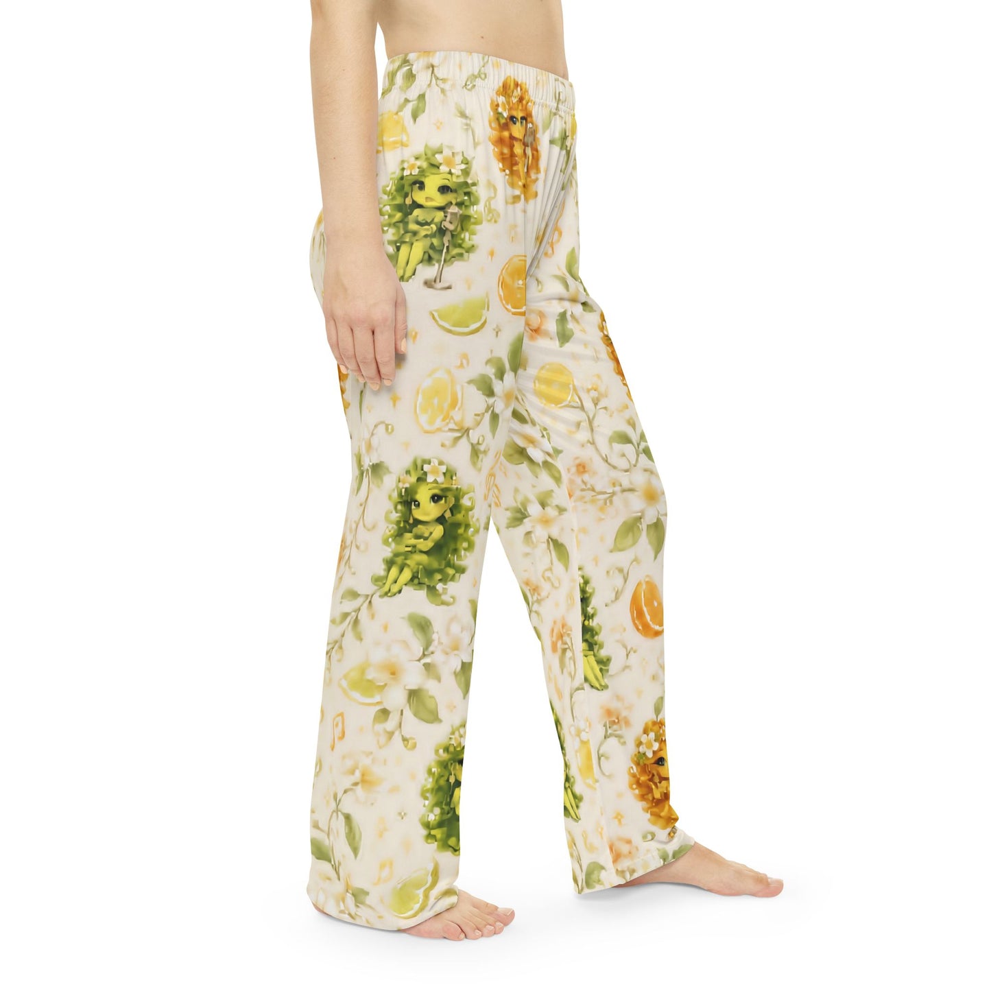 The Citrine Sisters Pajama Bottoms — Women’s Pajama Pants Limited Edition Series One Design One