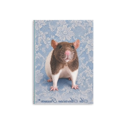 RattaCutie Couture Limited Edition  Photo Hardcover Notebook — "An American Treasure" Puffy-Cover Journal