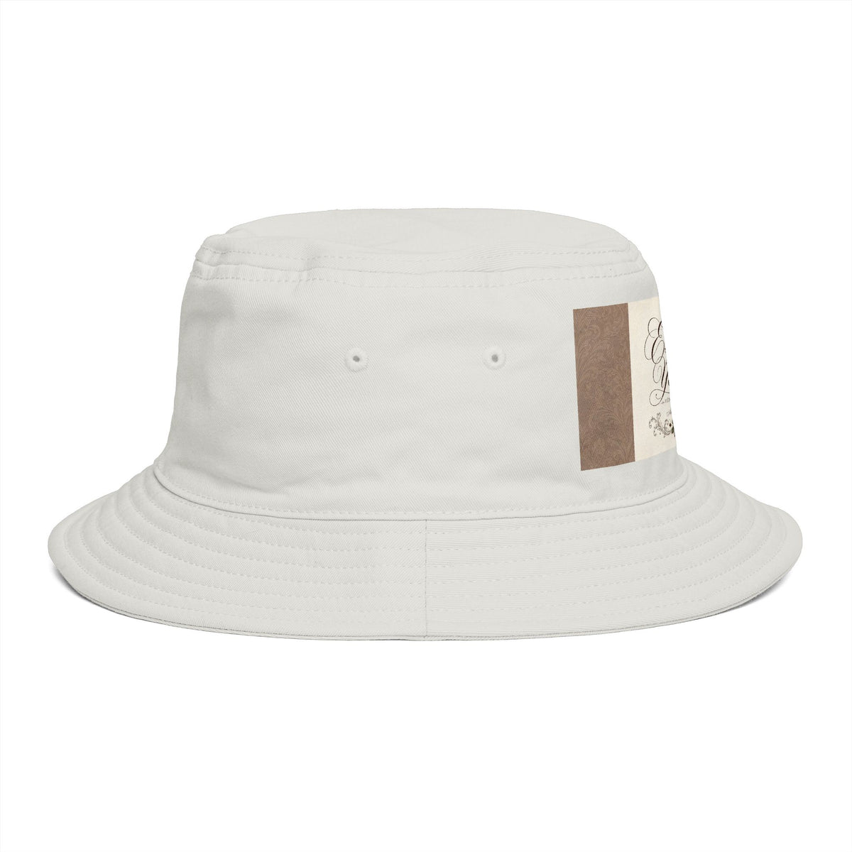 Express Yourself Couture Collection Coffee Patch Bucket Hat — Vintage Café Vibe, Casual Sun Hat for Coffee Lovers - Collection One - Style One