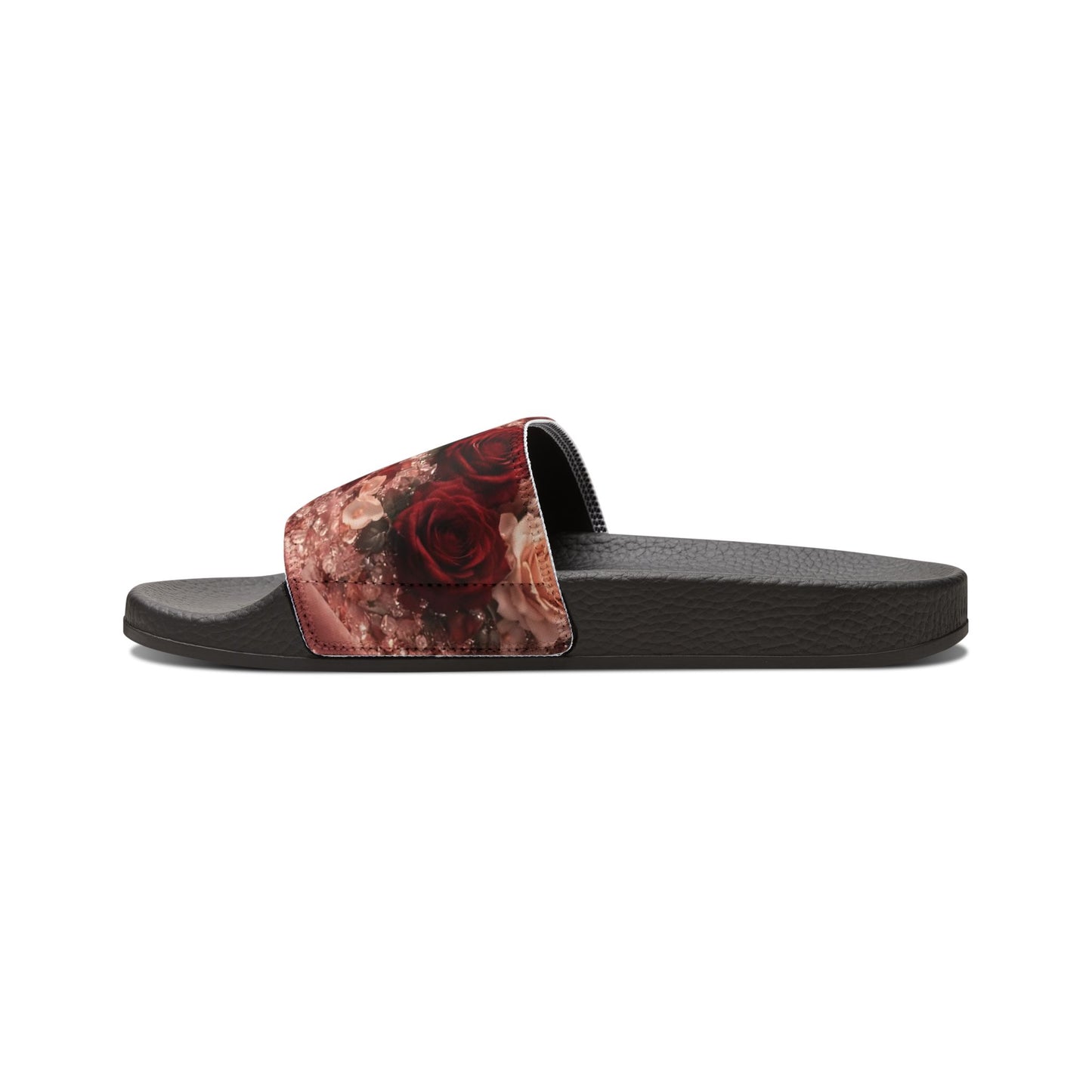The Velvet Rose Slide Sandals — Women's Removable-Strap Pool Slides