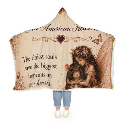 RattaCutie Couture Limited Edition Hooded Blanket — "The tiniest souls leave the biggest imprints on our hearts"
