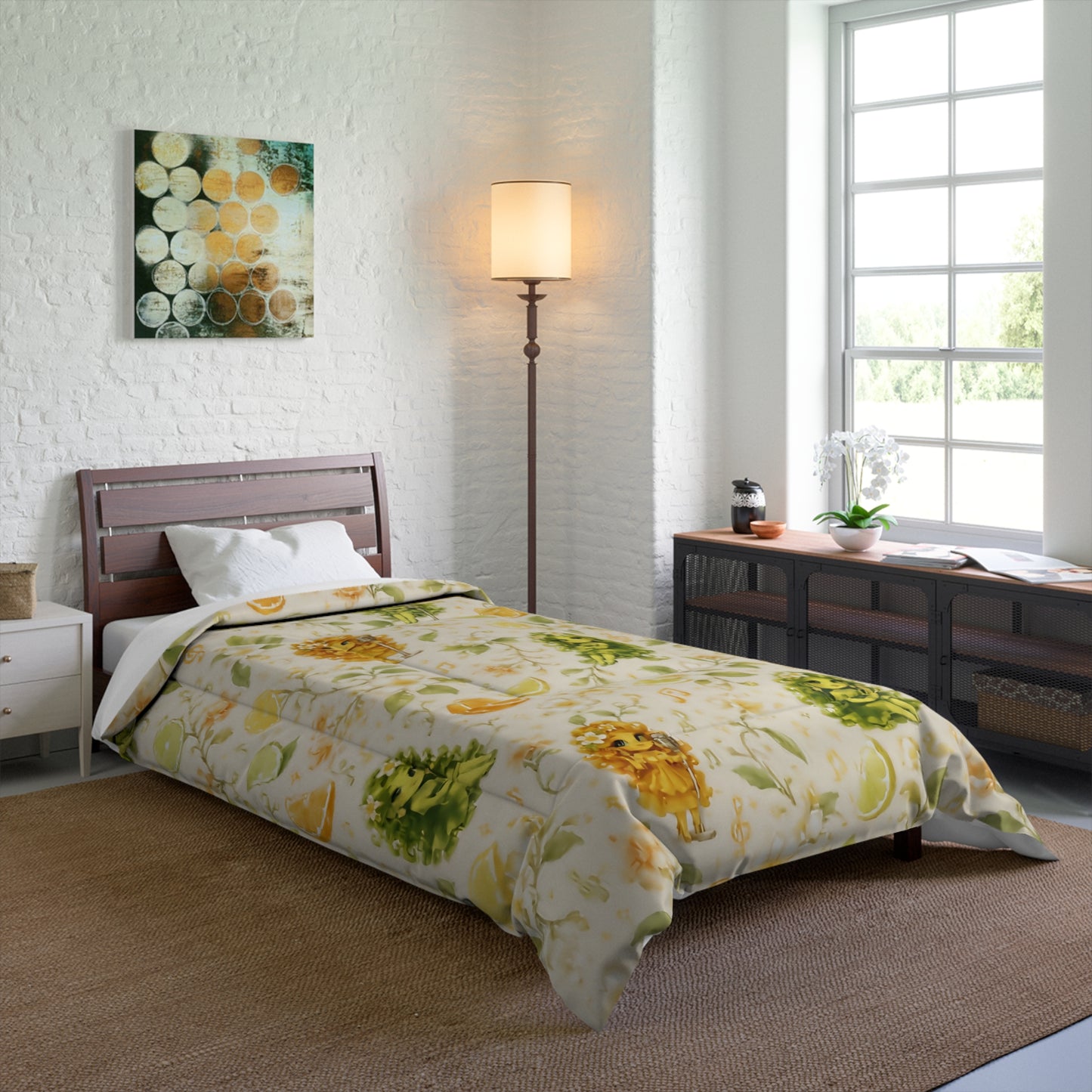 Citrine Sisters Comforter Decorative Bedding - Limited Edition Series One Design One