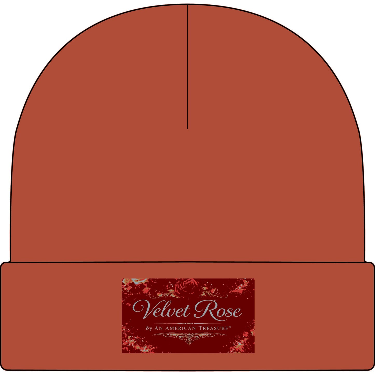 Ginger Flame Cuff Beanie — Cozy Everyday Knit Hat