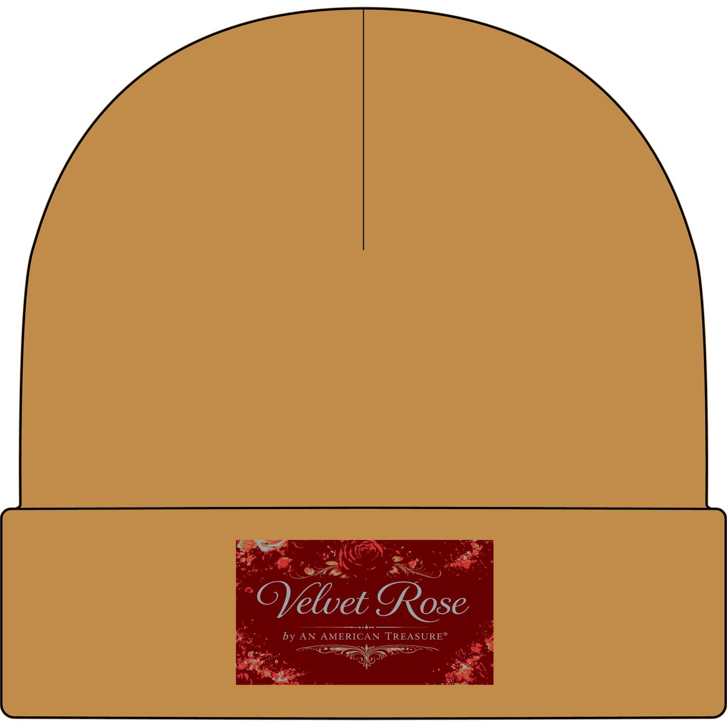 Ginger Flame Cuff Beanie — Cozy Everyday Knit Hat