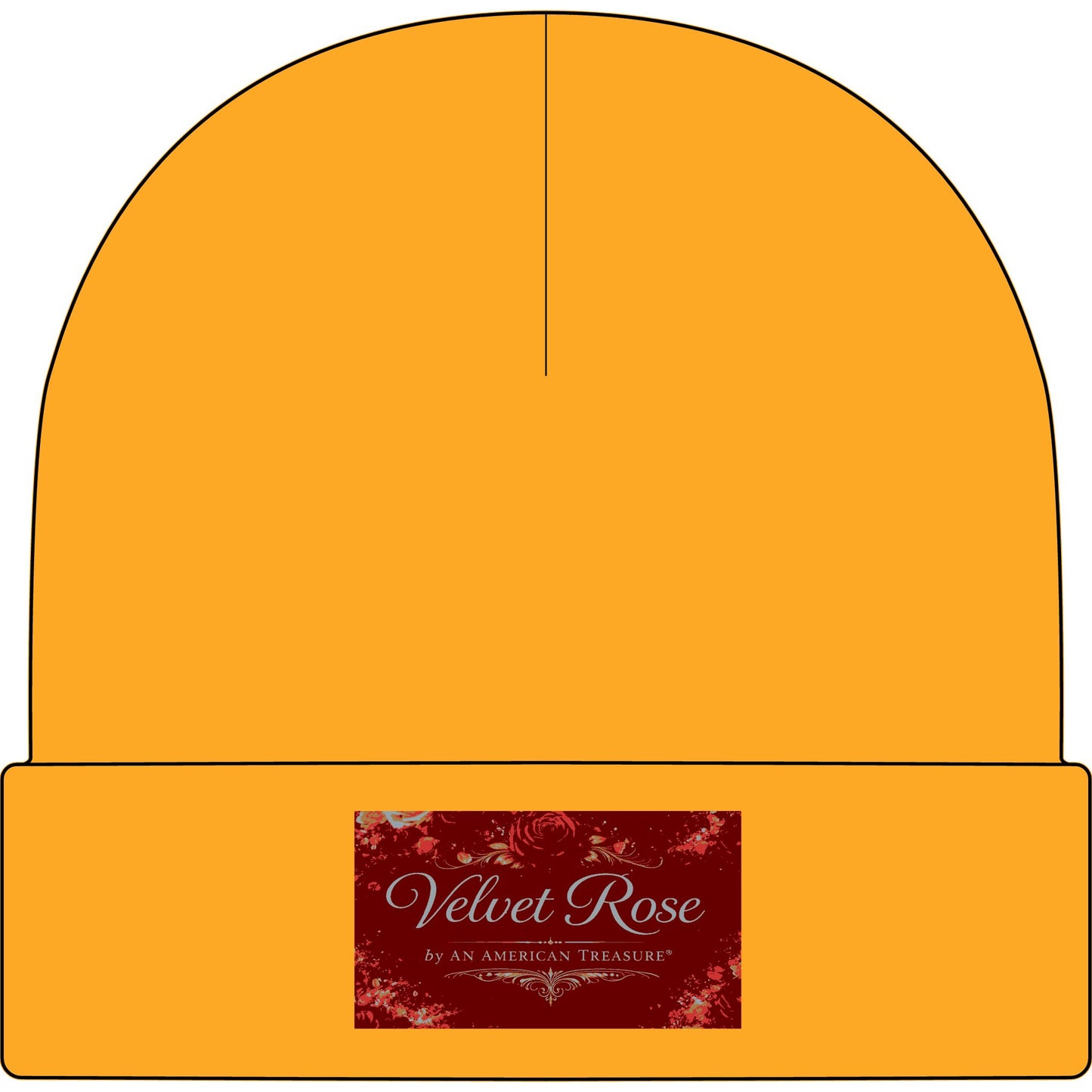 Ginger Flame Cuff Beanie — Cozy Everyday Knit Hat