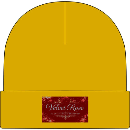 Ginger Flame Cuff Beanie — Cozy Everyday Knit Hat