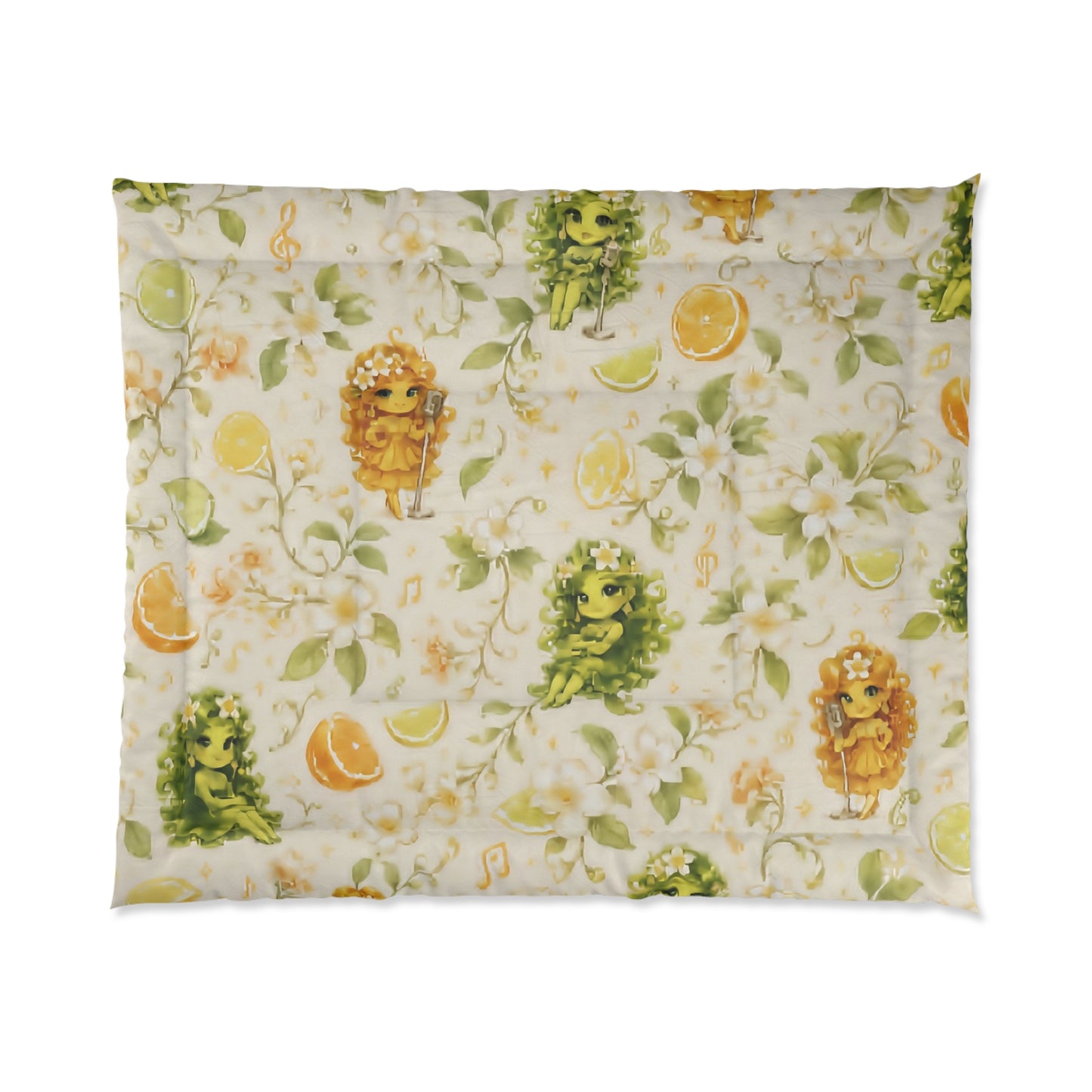 Citrine Sisters Comforter Decorative Bedding - Limited Edition Series One Design One