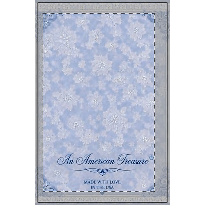 RattaCutie Couture Limited Edition Photo Spiral Notebook - Cute Brown & White Rat on Blue Floral Dotted Journal