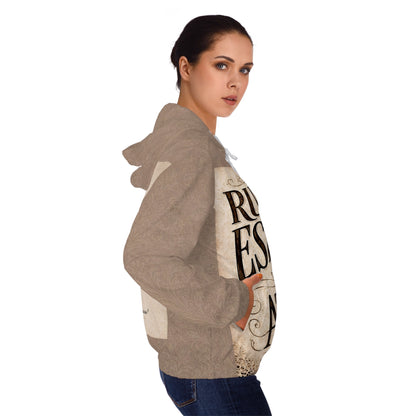 Espresso Yourself Couture Collection : Running on Espresso Attitude Women’s Full-Zip Hoodie - Collection One - Style One