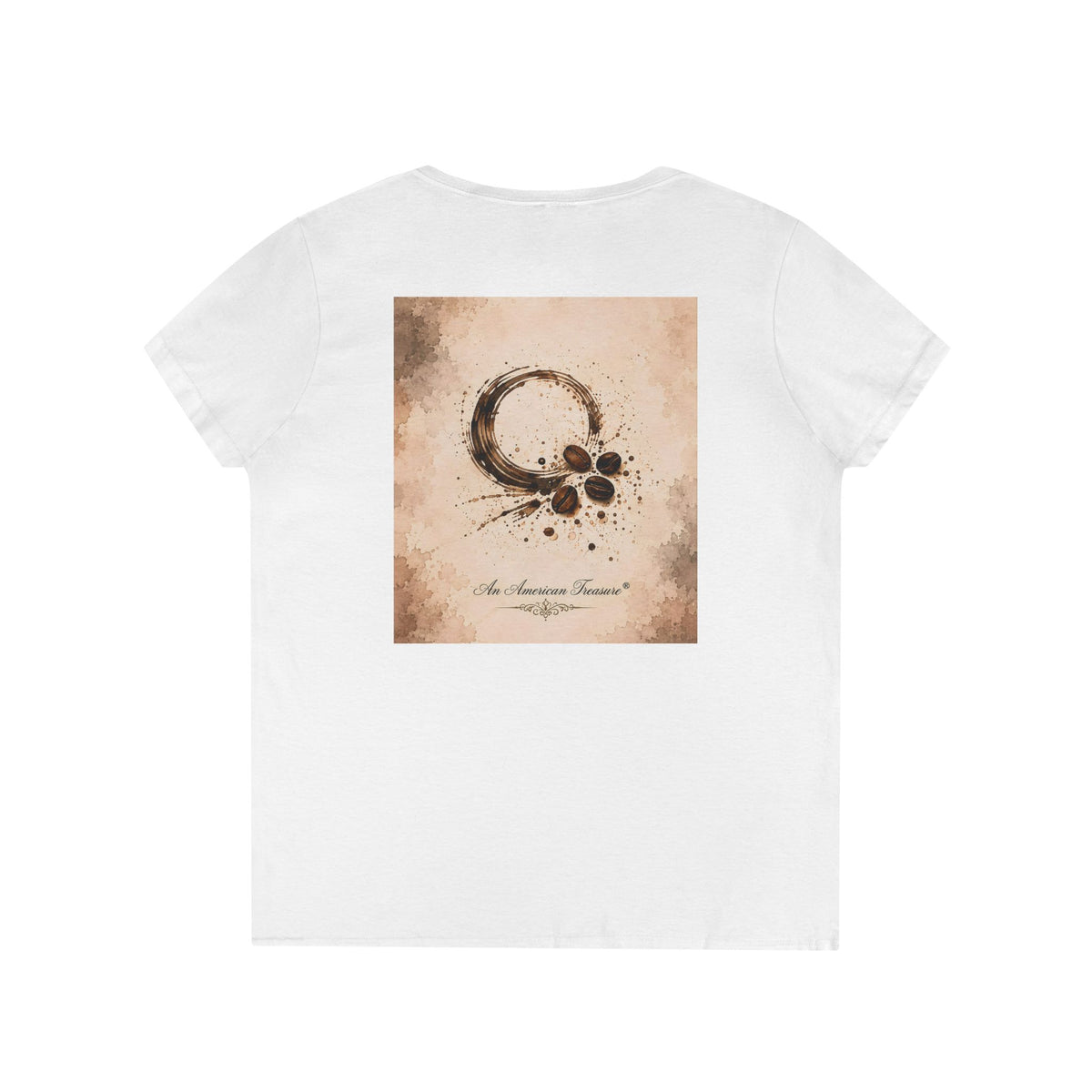 Espresso Yourself Couture Collection : Sweet & Strong Just Like My Coffee V-Neck Tee - Collection One - Style Two