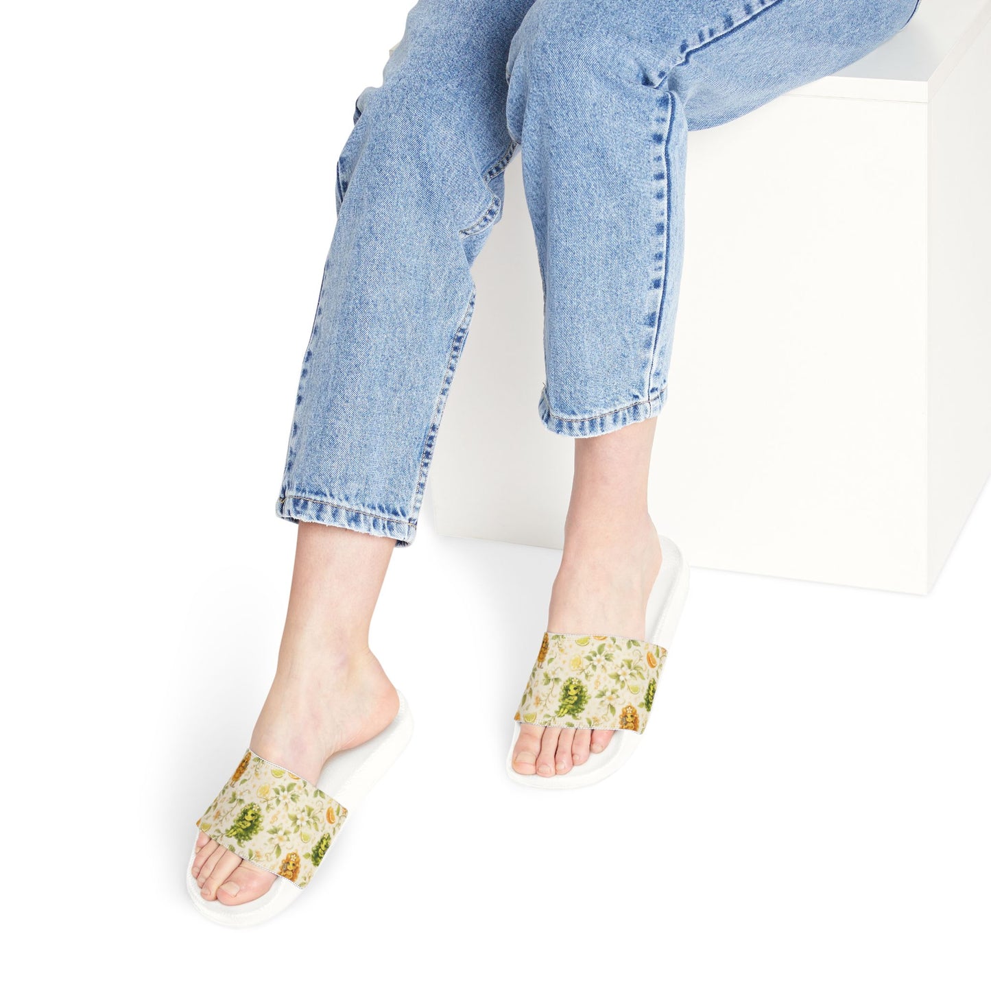 Citrine Sisters Slides — Women's Removable‑Strap Sandals Series One Design One