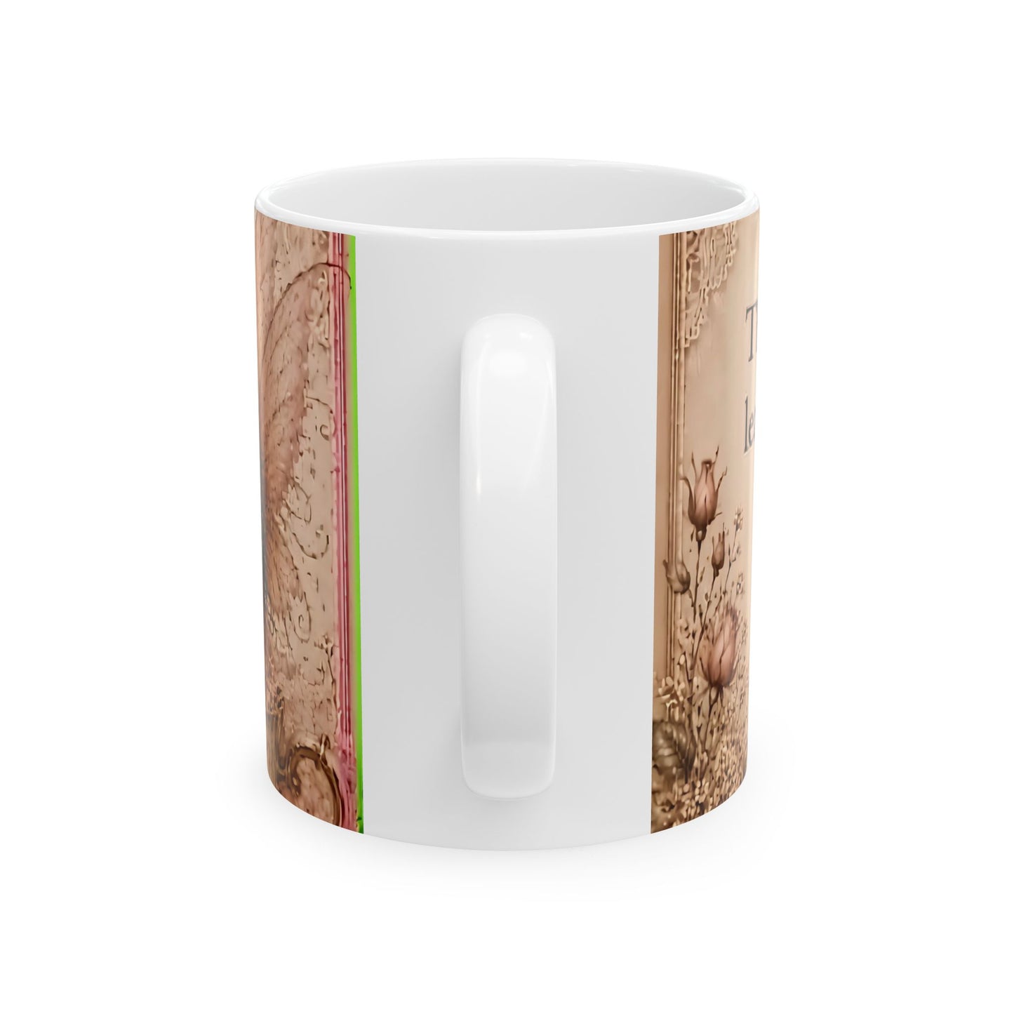 RattaCutie Couture Limited Edition Sentimental Girl & Mouse Ceramic Mug — "Kindest souls leave the biggest paw prints on our hearts"