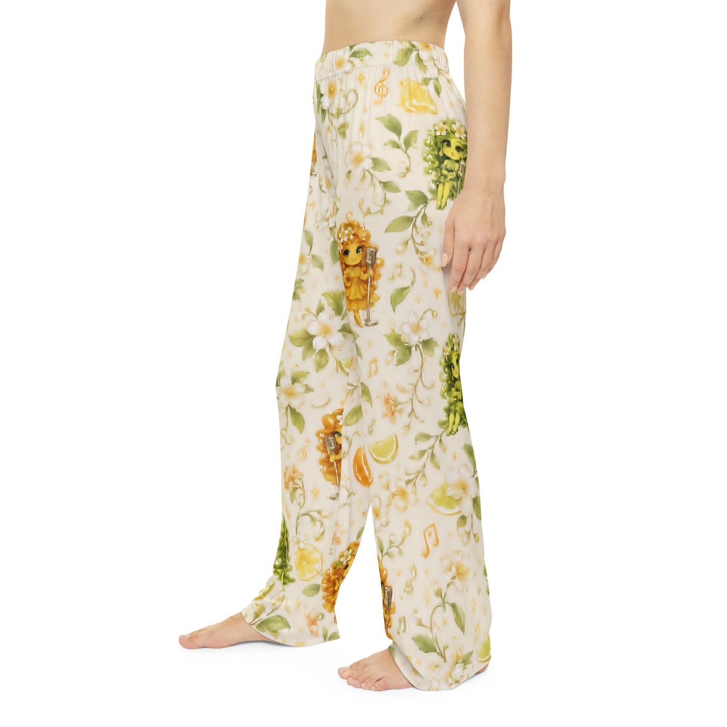 The Citrine Sisters Pajama Bottoms — Women’s Pajama Pants Limited Edition Series One Design One