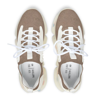 Espresso Yourself Couture Collection : Chunky Mesh Sneakers — Women's Breathable Fashion Trainers - Collection One - Style One