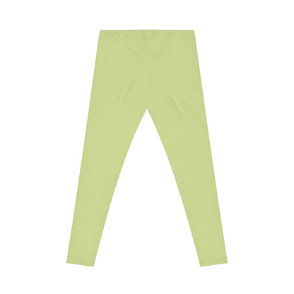 The Citrine Sisters Lime Green Women's Casual Leggings — Comfortable Everyday Activewear Limited Edition Series One Design One