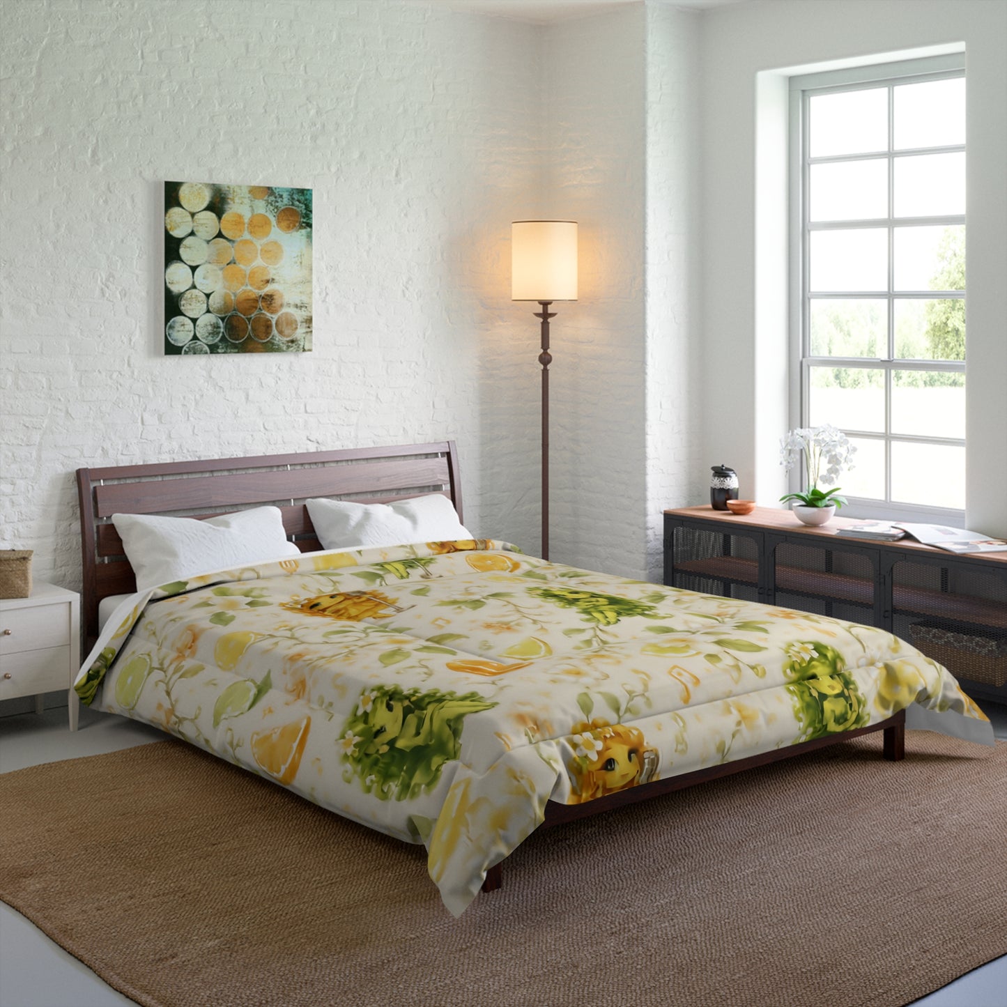 Citrine Sisters Comforter Decorative Bedding - Limited Edition Series One Design One