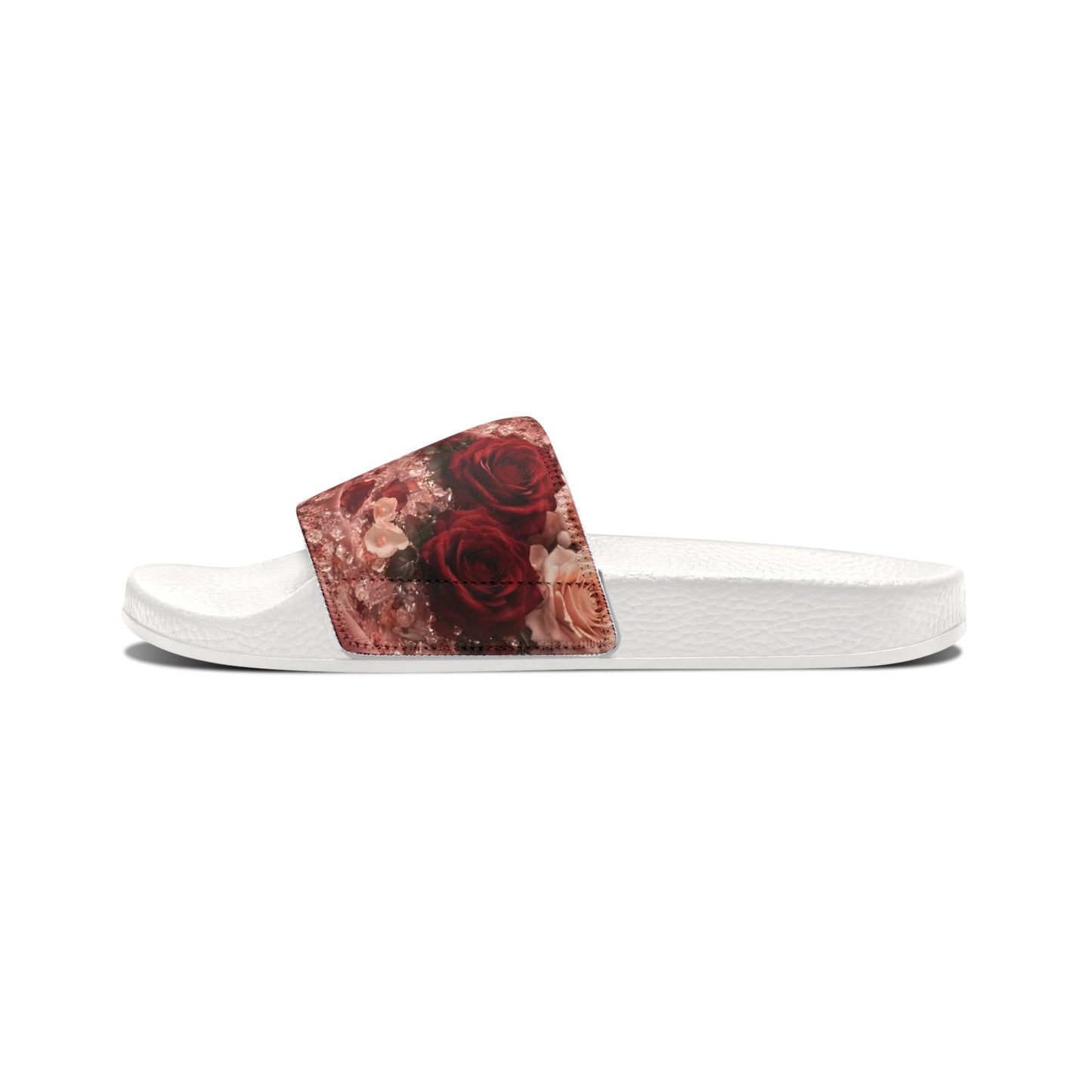 The Velvet Rose Slide Sandals — Women's Removable-Strap Pool Slides
