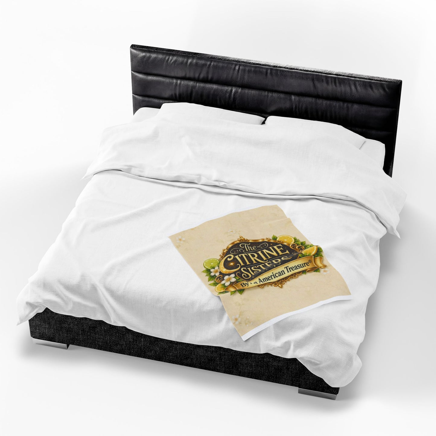 Citrine Sisters Velveteen Plush Blanket — Limited Edition Design One Series One