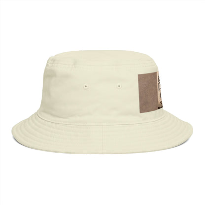 Espresso Yourself Couture Collection : Running on Espresso Attitude Bucket Hat — Coffee Lover Patch Bucket Hat - Collection One - Style One