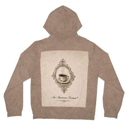 Espresso Yourself Couture Collection : Running on Espresso Attitude Women’s Full-Zip Hoodie - Collection One - Style One