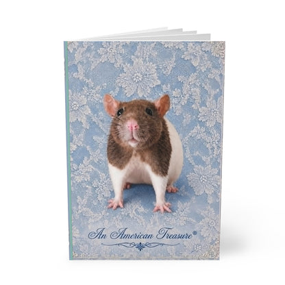 RattaCutie Couture Limited Edition A5 Notebook — 'An American Treasure' Rat Photo Softcover Journal