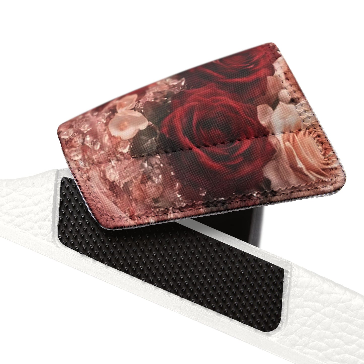 The Velvet Rose Slide Sandals — Women's Removable-Strap Pool Slides
