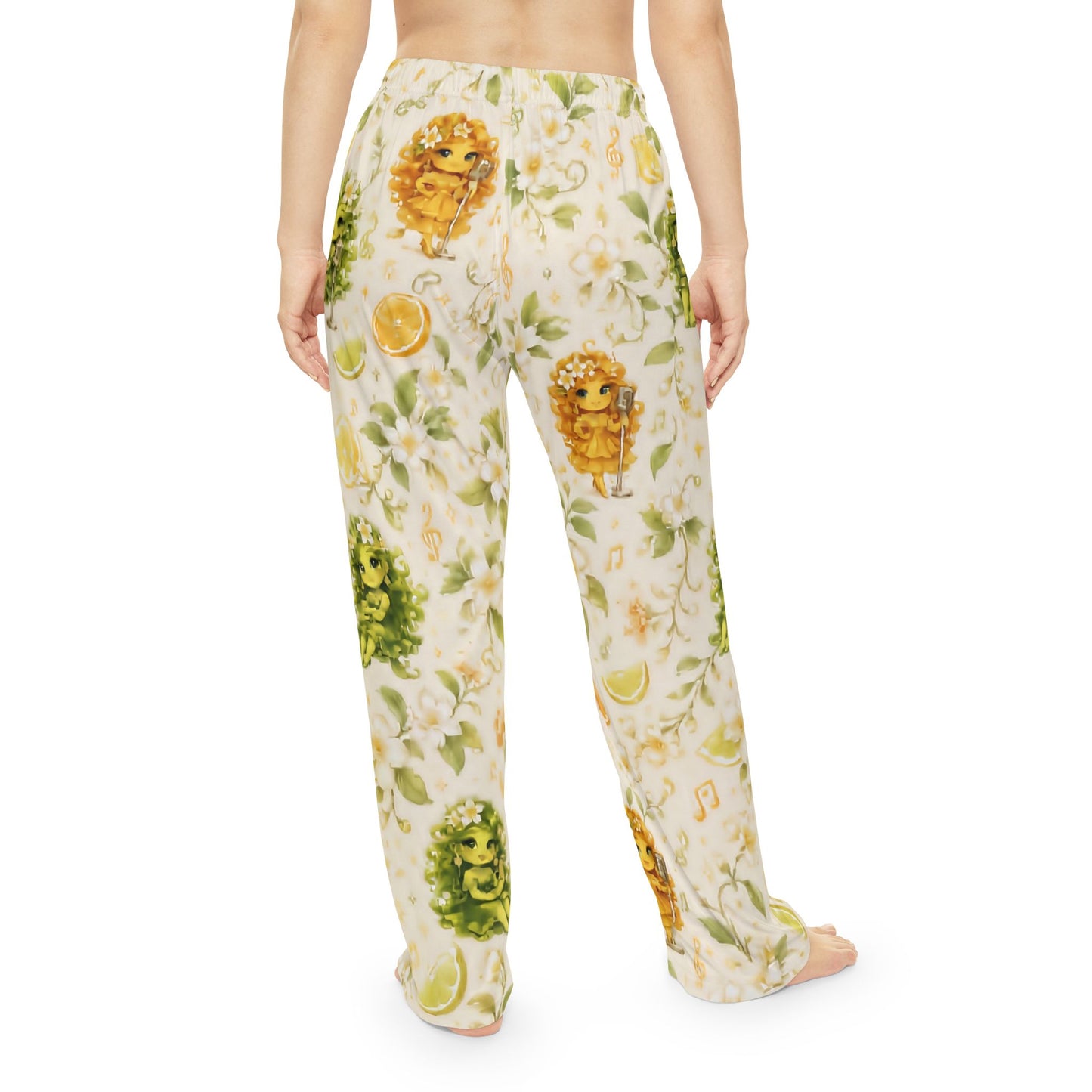 The Citrine Sisters Pajama Bottoms — Women’s Pajama Pants Limited Edition Series One Design One