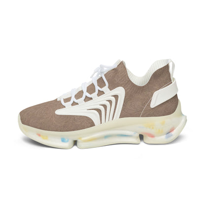 Espresso Yourself Couture Collection : Chunky Mesh Sneakers — Women's Breathable Fashion Trainers - Collection One - Style One
