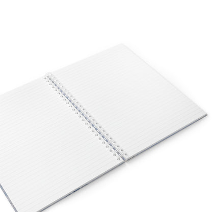 RattaCutie Limited Edition Spiral Notebook – "An American Treasure" Blue Lace Cover