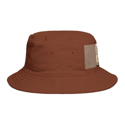 Espresso Yourself Couture Collection : Running on Espresso Attitude Bucket Hat — Coffee Lover Patch Bucket Hat - Collection One - Style One
