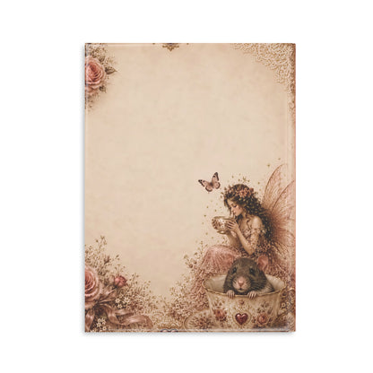 RattaCutie Couture Limited Edition Fairy Tea Journal — You Are More Than Enough Hardcover Notebook
