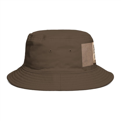 Espresso Yourself Couture Collection : Running on Espresso Attitude Bucket Hat — Coffee Lover Patch Bucket Hat - Collection One - Style One