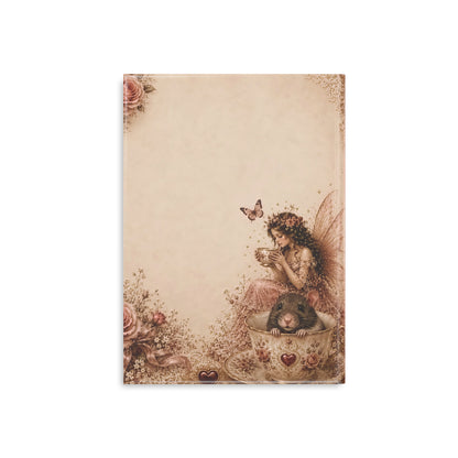 RattaCutie Couture Limited Edition Fairy Tea Journal — You Are More Than Enough Hardcover Notebook