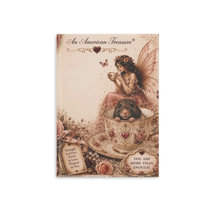 RattaCutie Couture Limited Edition Fairy Tea Journal — You Are More Than Enough Hardcover Notebook