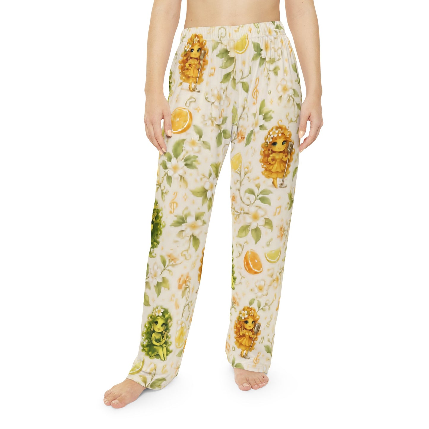 The Citrine Sisters Pajama Bottoms — Women’s Pajama Pants Limited Edition Series One Design One