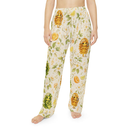 The Citrine Sisters Pajama Bottoms — Women’s Pajama Pants Limited Edition Series One Design One