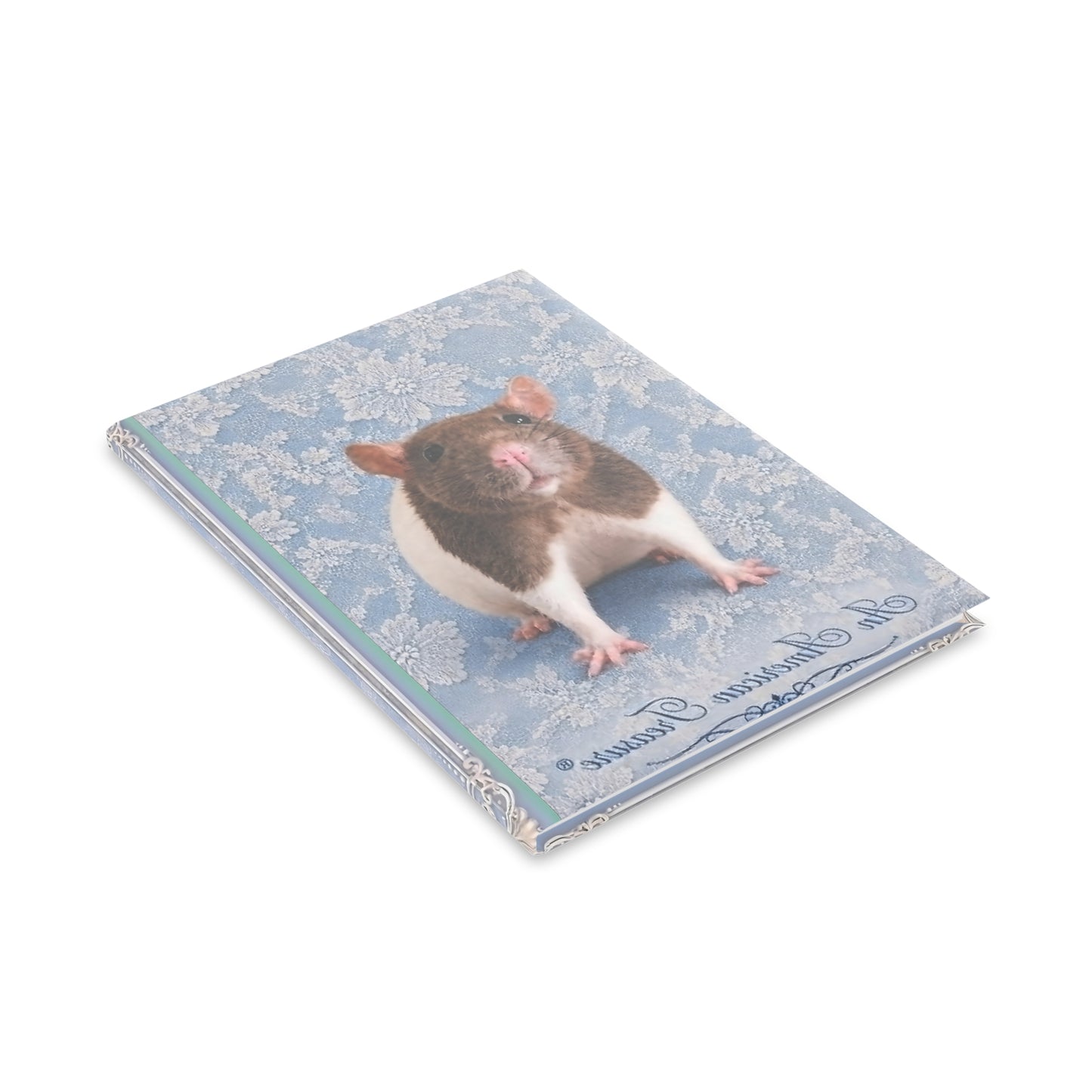 RattaCutie Couture Limited Edition  Photo Hardcover Notebook — "An American Treasure" Puffy-Cover Journal
