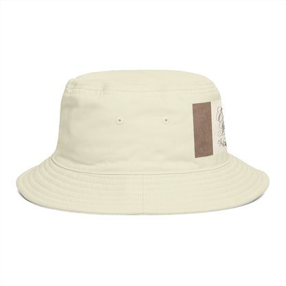 Express Yourself Couture Collection Coffee Patch Bucket Hat — Vintage Café Vibe, Casual Sun Hat for Coffee Lovers - Collection One - Style One