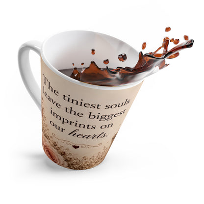 RattaCuttie Couture Limited Edition Latte Mug — Mug (“The tiniest souls leave the biggest imprints on our hearts”)