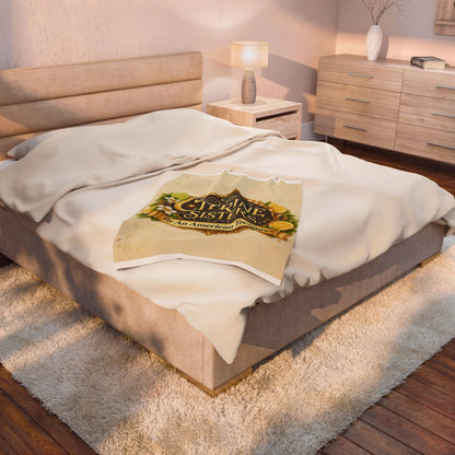 Citrine Sisters Velveteen Plush Blanket — Limited Edition Design One Series One