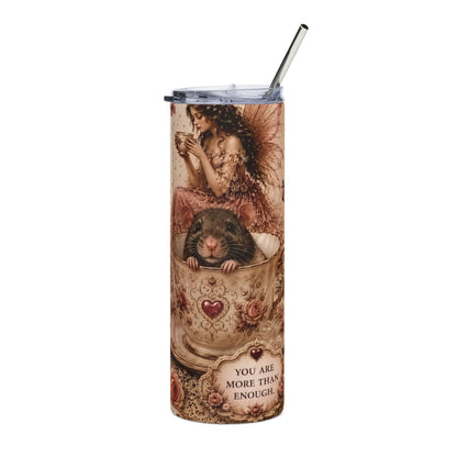 RattaCutie Couture Limited Edition Series 3 Vintage Rose Stainless Steel Tumbler - 20oz Floral Design
