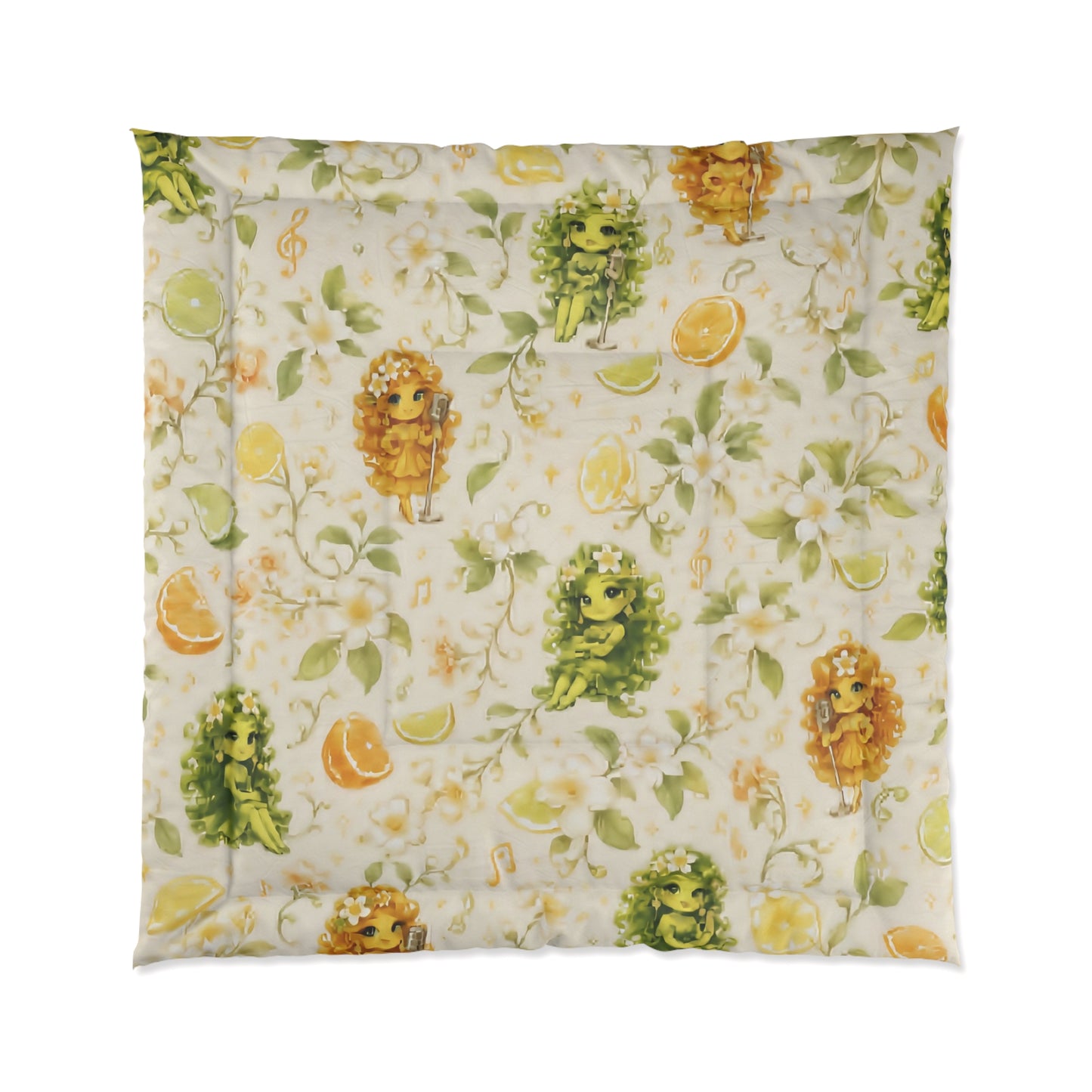 Citrine Sisters Comforter Decorative Bedding - Limited Edition Series One Design One