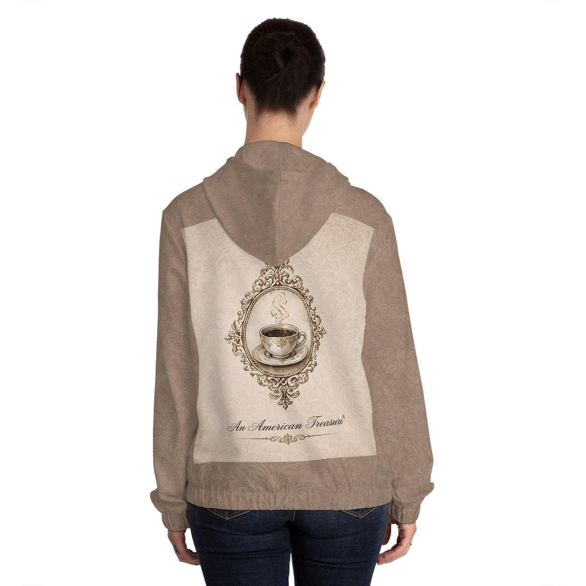 Espresso Yourself Couture Collection : Running on Espresso Attitude Women’s Full-Zip Hoodie - Collection One - Style One