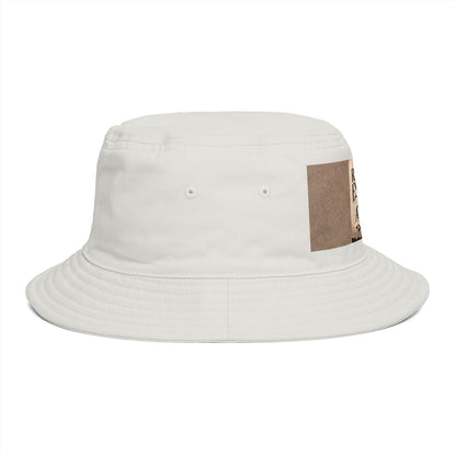 Espresso Yourself Couture Collection : Running on Espresso Attitude Bucket Hat — Coffee Lover Patch Bucket Hat - Collection One - Style One