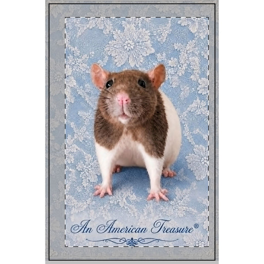 RattaCutie Couture Limited Edition Spiral Notebook — "An American Treasure" Dotted Journal