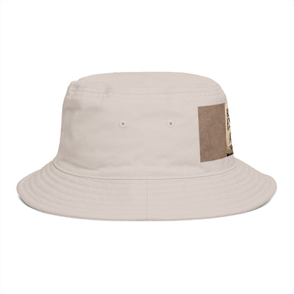 Espresso Yourself Couture Collection : Running on Espresso Attitude Bucket Hat — Coffee Lover Patch Bucket Hat - Collection One - Style One
