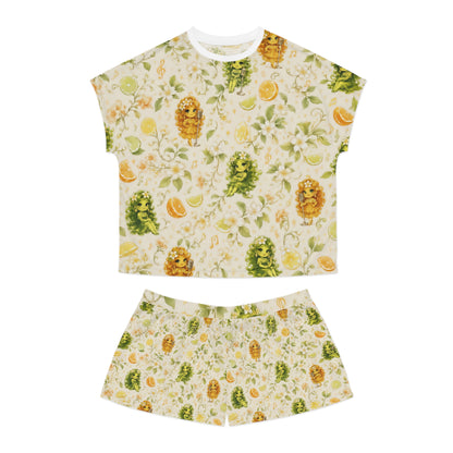 The Citrine Sisters Women's Short Pajama Set Limited Edition Series One Design One
