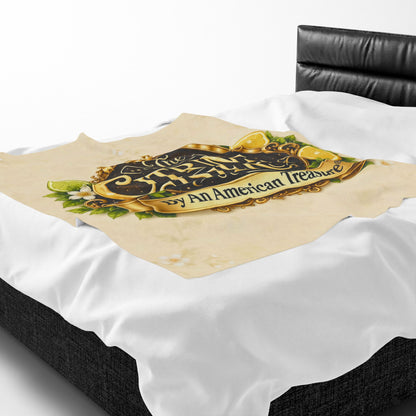 Citrine Sisters Velveteen Plush Blanket — Limited Edition Design One Series One